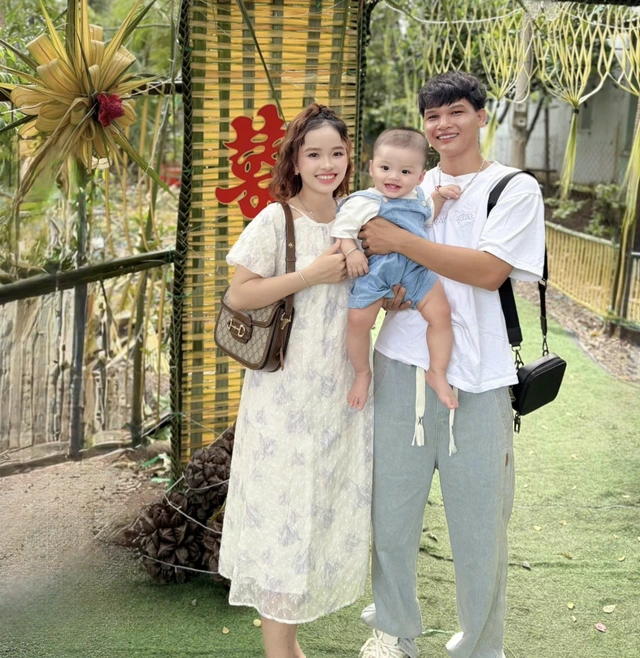 Gia đình nhỏ của anh Lê Quốc