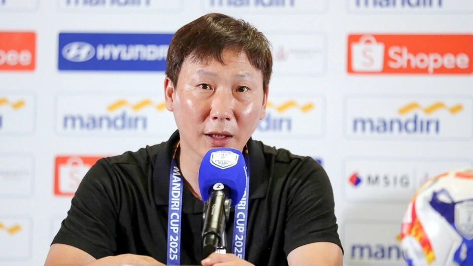 U23 Việt Nam đối đầu U23 Philippines: Nâng cấp hàng công để thẳng tiến HLV Kim Sang Sik và các học trò tự tin trước trận bán kết (Ảnh: VFF)