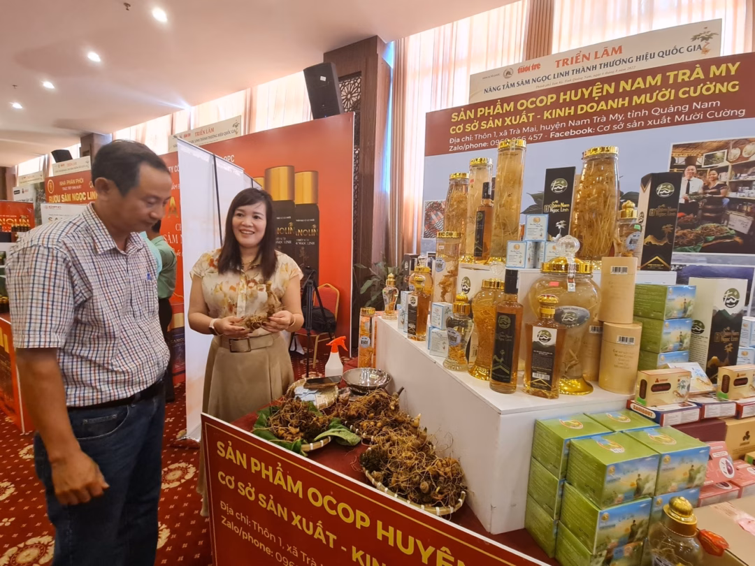 Đà Nẵng dời triển lãm Sâm Ngọc Linh và Dược liệu sang năm 2026 Sâm Ngọc Linh được chế xuất ra nhiều sản phẩm giá trị, bán cả thị trường trong nước và quốc tế