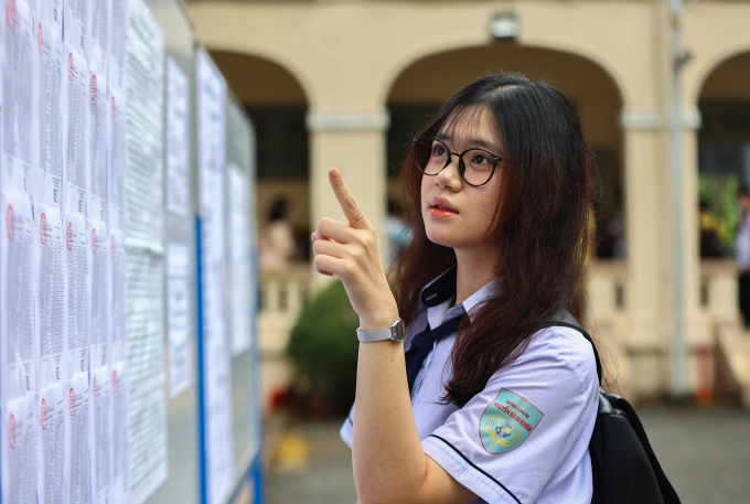 Đổi mới giáo dục: Cần thiết loại bỏ bệnh thành tích trong dạy và học Thí sinh TP HCM thi tốt nghiệp THPT 2025. Ảnh: Quỳnh Trần