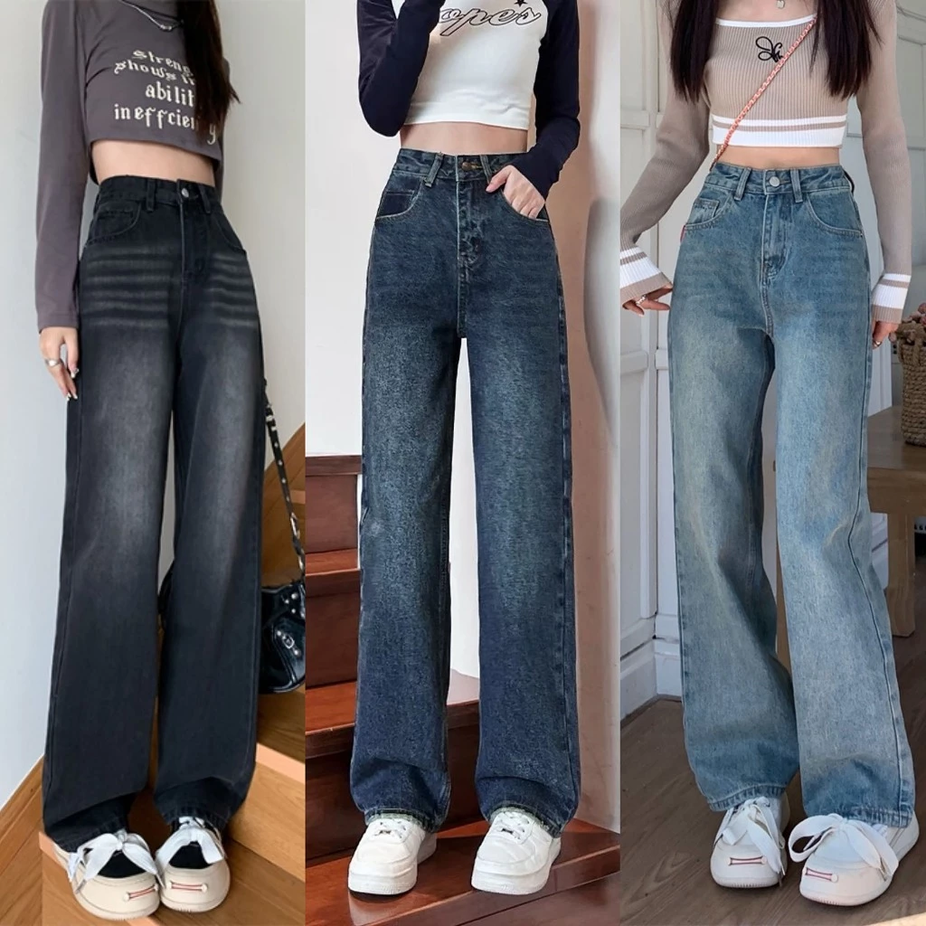 Mặc quần jean suông ống rộng có béo không – Lời giải đáp từ người mặc thực tế