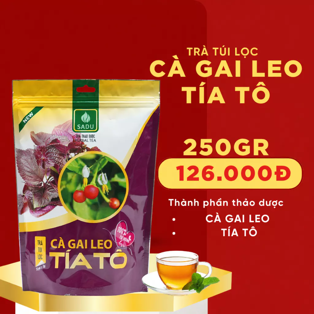 Tôi đã uống trà túi lọc cà gai leo tía tô suốt 3 tháng, và đây là những gì tôi nhận ra