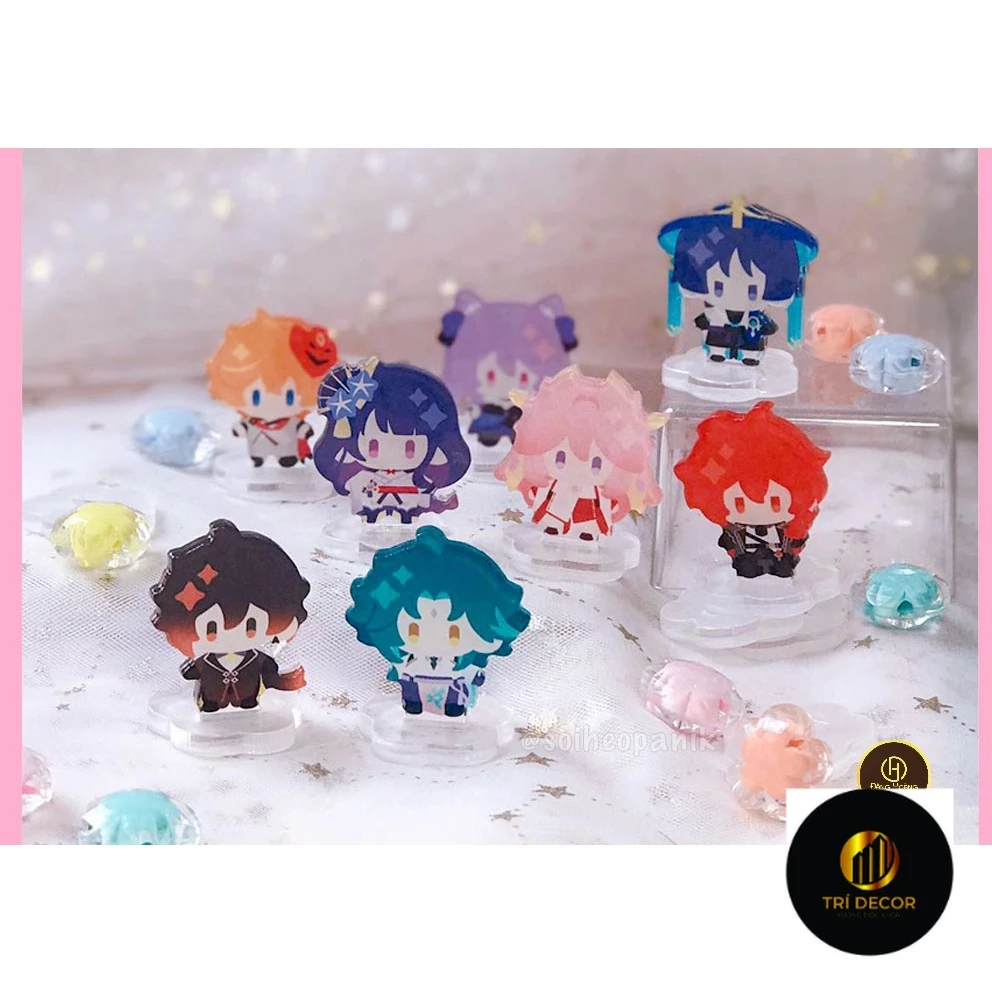 Làm thế nào để chọn standee Genshin Impact phù hợp với không gian bàn học nhỏ?