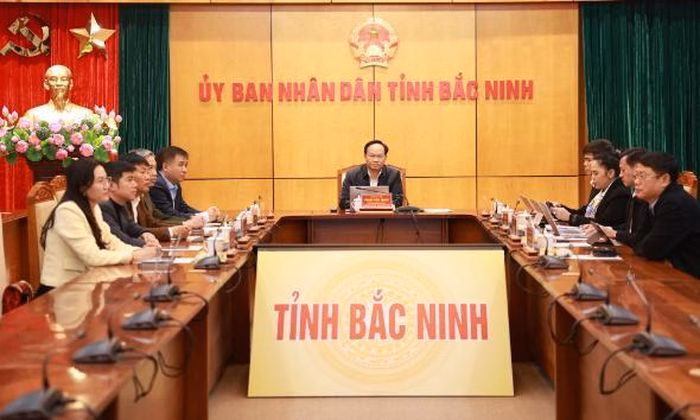 C&aacute;c đại biểu dự tại điểm cầu Bắc Ninh