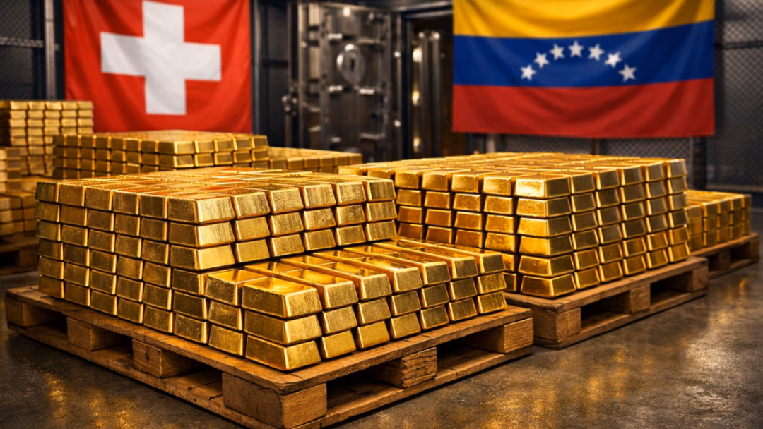 V&agrave;ng Venezuela chuyển sang Thụy Sĩ