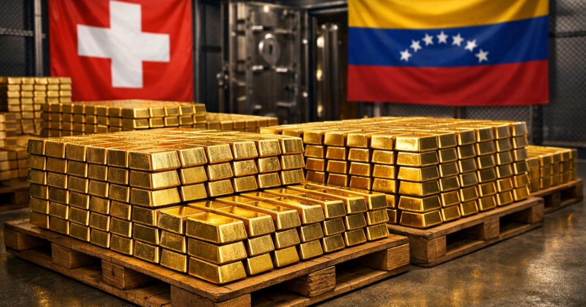 Vàng Venezuela ‘tháo chạy’ sang Thụy Sĩ: Nỗ lực tuyệt vọng hay sai lầm chiến lược?