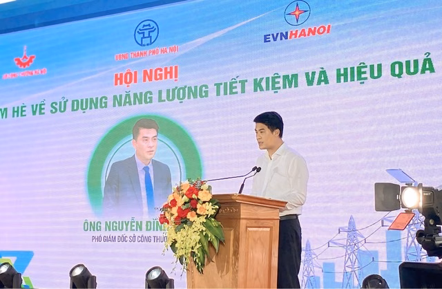 Ông Nguyễn Đình Thắng - Phó Giám đốc Sở Công Thương Hà Nội phát biểu khai mạc hội nghị. Ông Nguyễn Đình Thắng - Phó Giám đốc Sở Công Thương Hà Nội phát biểu khai mạc hội nghị.