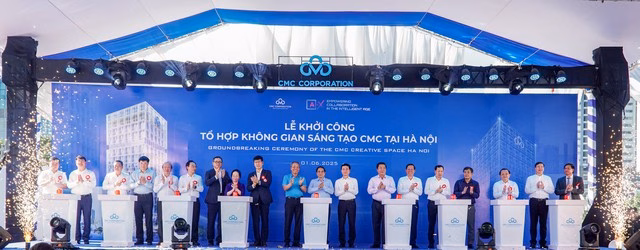 Lễ khởi công Tổ hợp Không gian Sáng tạo CMC - CCS Hà Nội