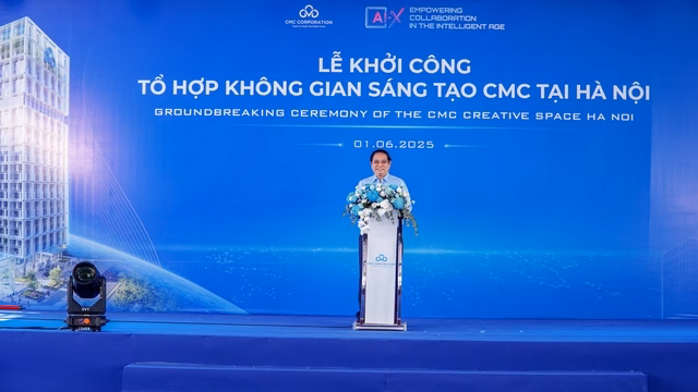 Thủ tướng Chính phủ chúc mừng dự án Tổ hợp Không gian Sáng tạo CMC - CCS Hà Nội