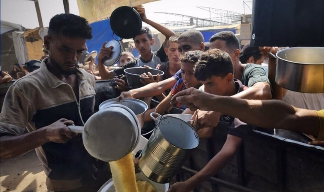 Dải Gaza đối mặt nạn đói thảm khốc, WHO và các tổ chức kêu báo động đỏ Ảnh: EPA