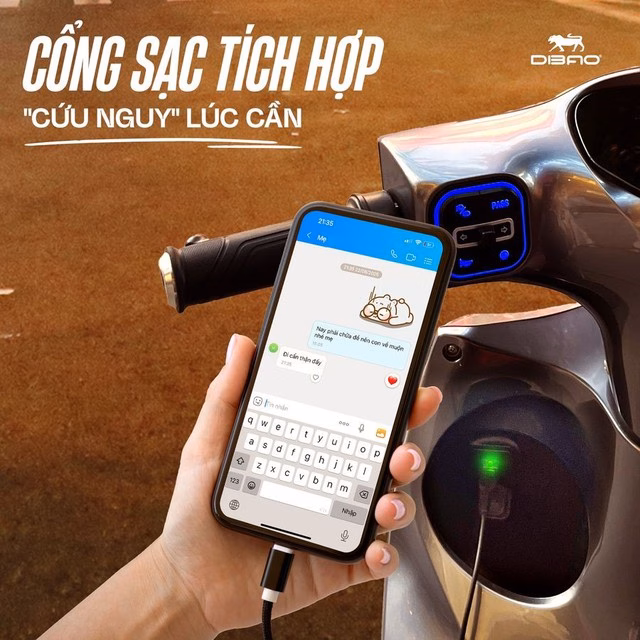 Đánh giá xe máy điện Dibao LS007 Form dáng SH - Ảnh 12.