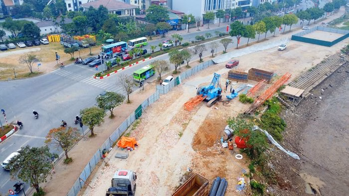 Chiều d&agrave;i dự &aacute;n cải tạo Cổ Linh &ndash; Hồng Tiến 694,84m