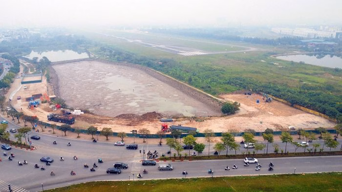 Mũi thi c&ocirc;ng mới tại n&uacute;t giao Cổ Linh &ndash; Hồng Tiến