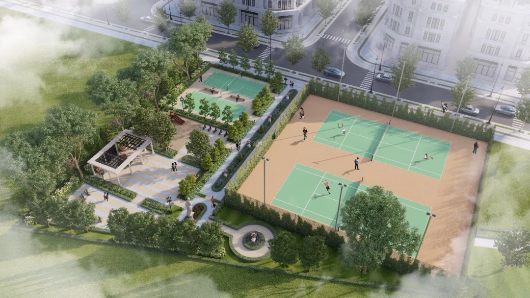 Tiện ích đẳng cấp Sân thể thao Athens