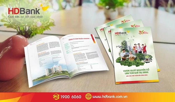 HDBank Tiên Phong Phát triển Bền vững HDBank là một trong những ngân hàng đầu tiên tại Việt Nam công bố Báo cáo phát triển bền vững trong năm 2025