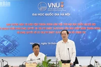 Đồng chí Huỳnh Thành Đạt, Ủy viên Trung ương Đảng, Phó Trưởng Ban Tuyên giáo và Dân vận Trung ương Đồng chí Huỳnh Thành Đạt phát biểu tại buổi làm việc