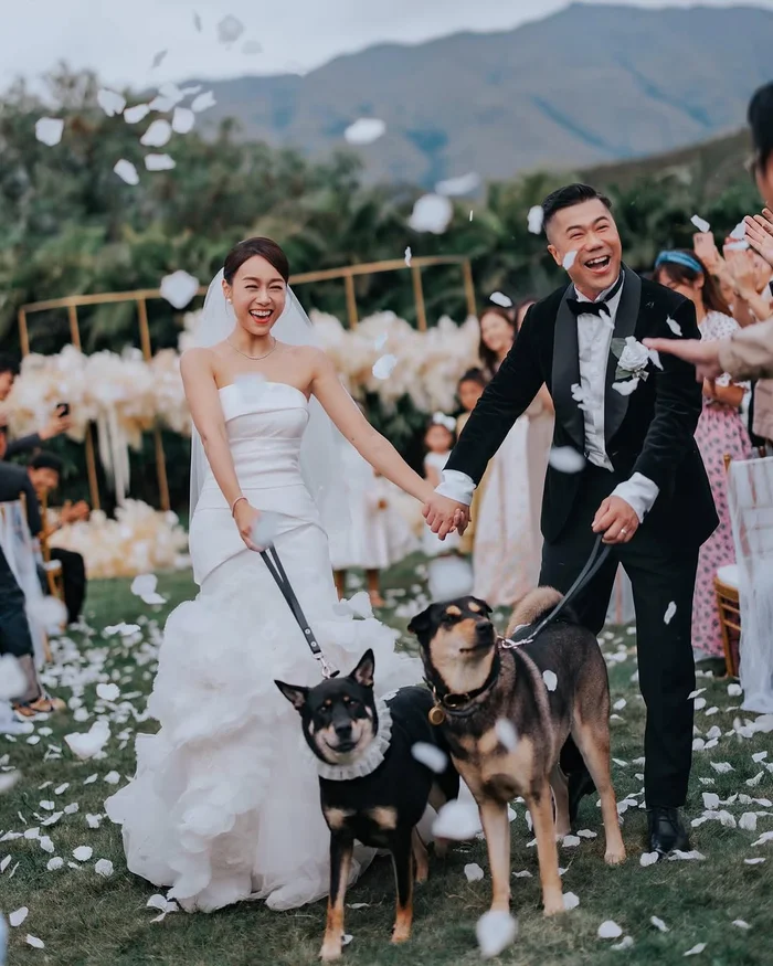Nữ diễn viên ngoại tình gây sốc, giờ đi du lịch với gia đình ở Phú Quốc Huỳnh Tâm Dĩnh kết hôn vào năm 2023. (Ảnh IGNV)