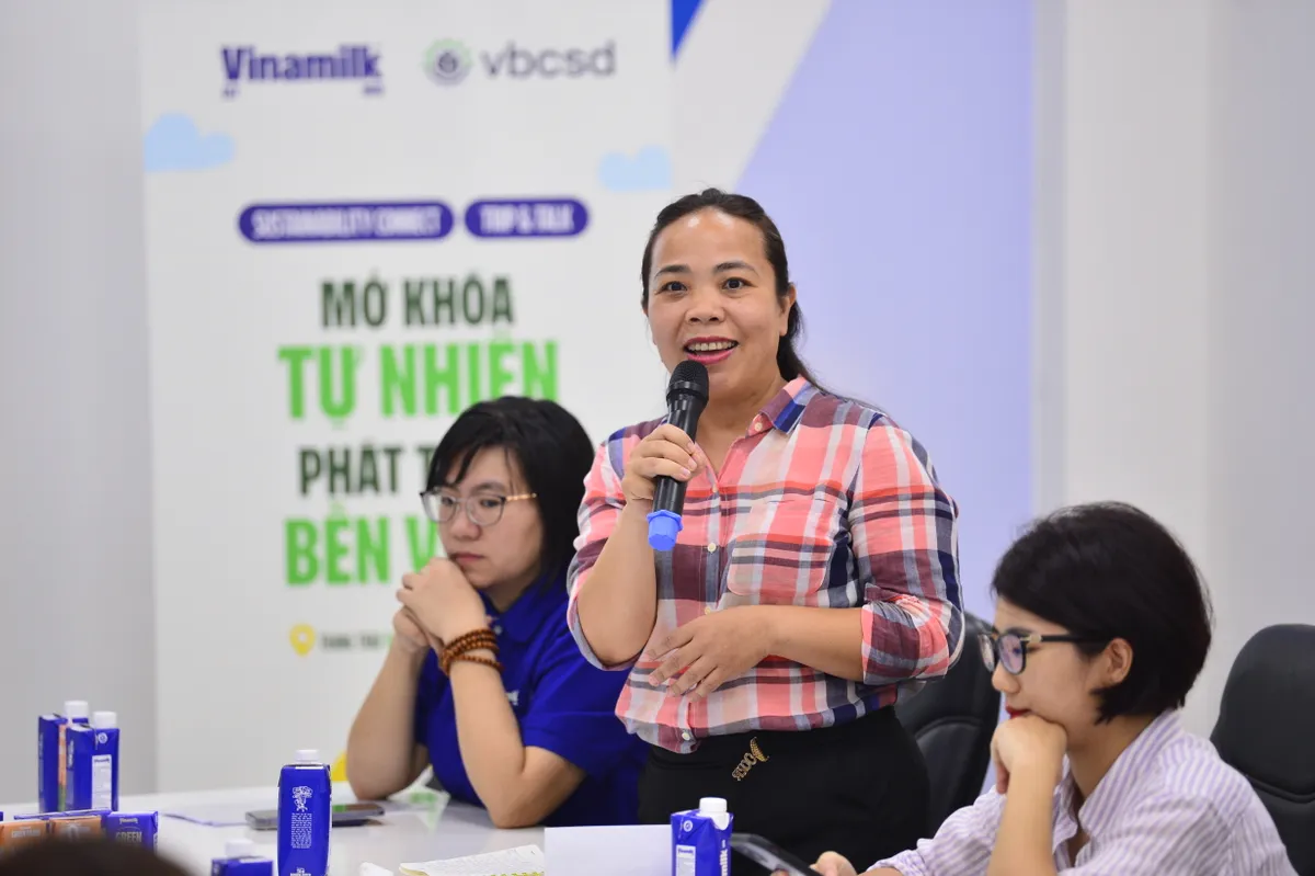 Vinamilk với Trang trại Bò sữa Xanh: Mở khóa tự nhiên, vun đắp tương lai Ảnh: Quang Định