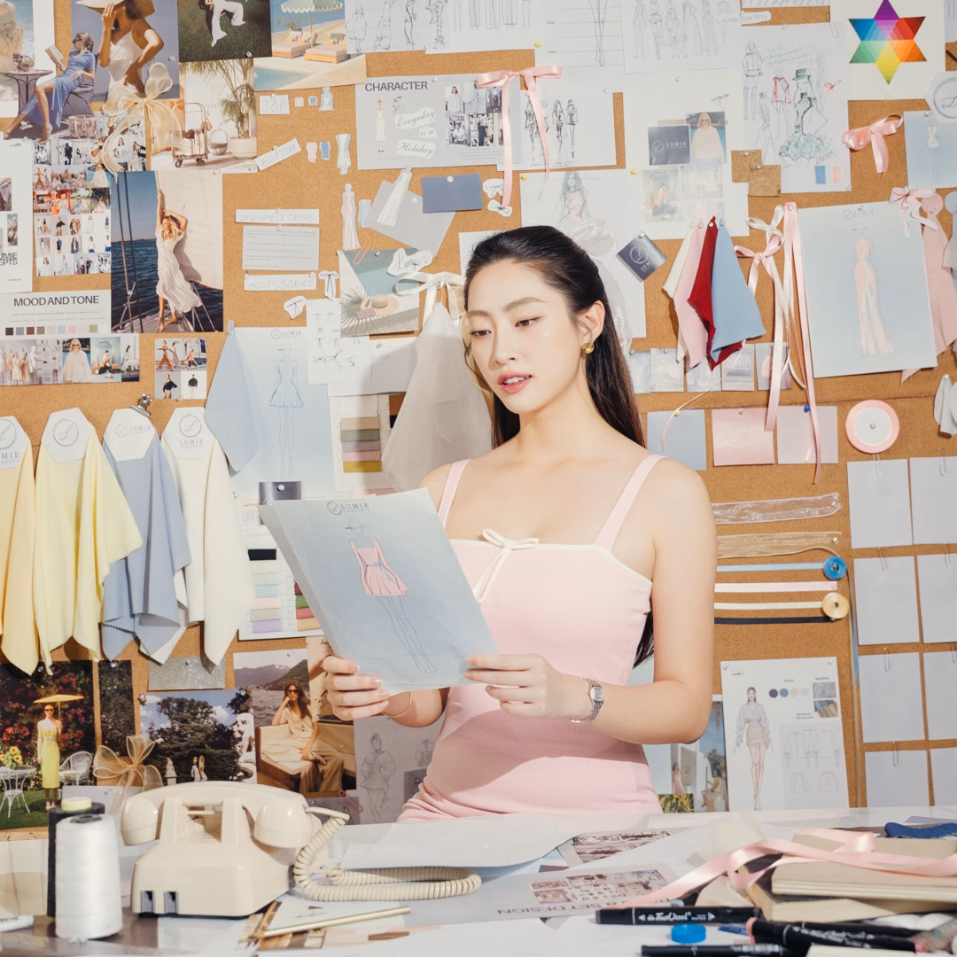Người đẹp gen Z cho biết thời trang là niềm đam mê của cô từ khi còn nhỏ