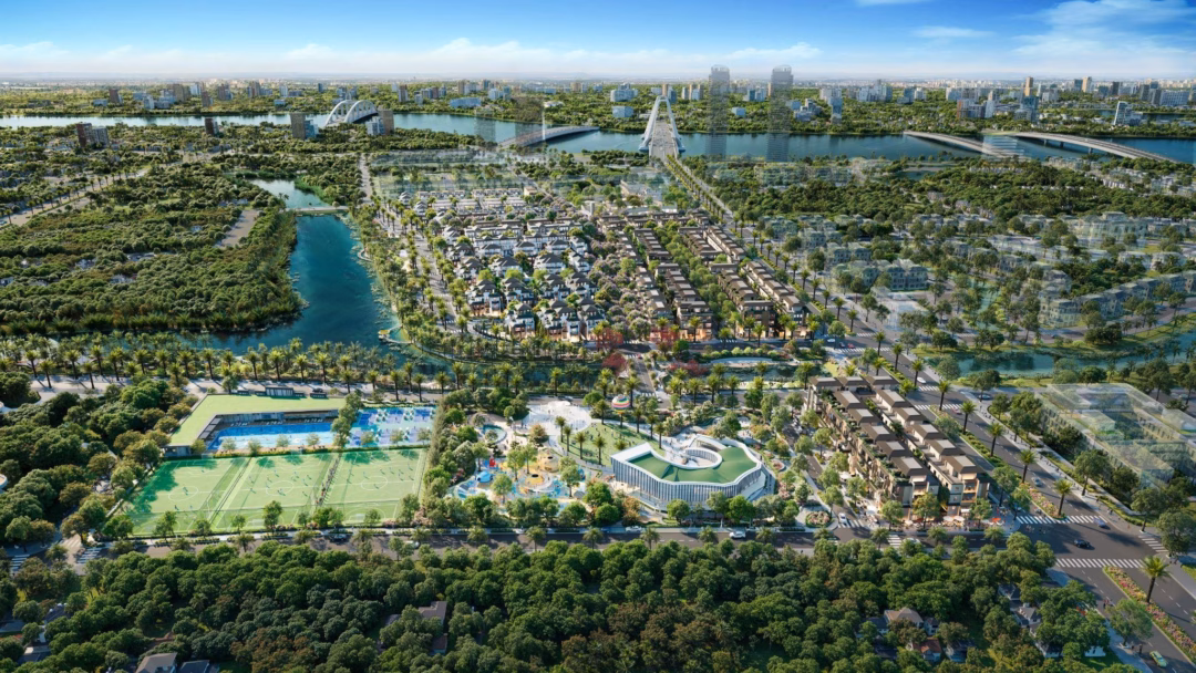 Cảnh quan dự án The Sensia tại vị trí trung tâm Nghệ An Cảnh quan dự án The Sensia tại vị trí trung tâm Nghệ An