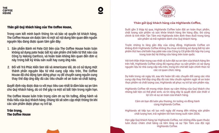 Chuỗi F&B dừng b&aacute;n sản phẩm Halong Canfoco