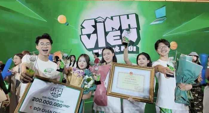 Giải thưởng 200 triệu đồng cho đội HSB