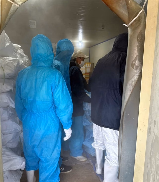 Ti&ecirc;u hủy h&agrave;ng ngh&igrave;n hộp pat&ecirc; lợn nhiễm ASF tại Hải Ph&ograve;ng