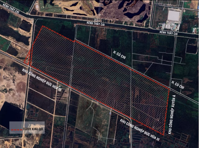 Bản đồ vị tr&iacute; dự &aacute;n Trường Sơn &ndash; T&acirc;y Ninh