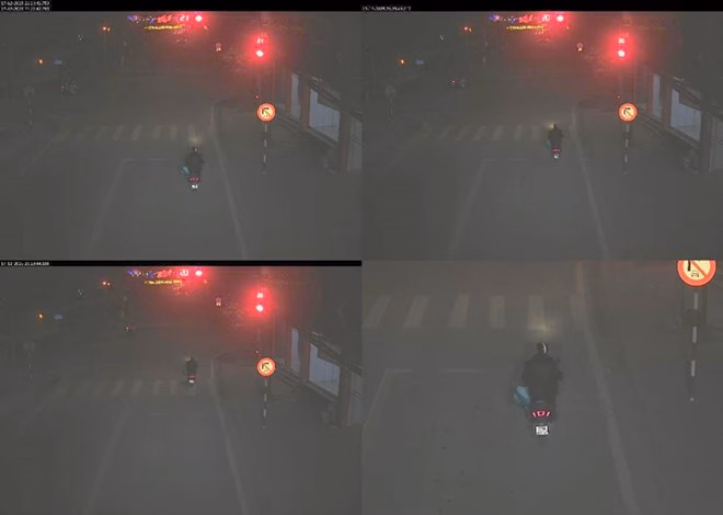 Xe m&ocirc; t&ocirc; vượt đ&egrave;n đỏ tại Cao Bằng