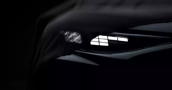 Dải đèn LED định vị ban ngày dạng điểm ảnh mới của Audi Q3 2026 Dải đèn LED định vị ban ngày dạng điểm ảnh mới của Audi Q3 2026