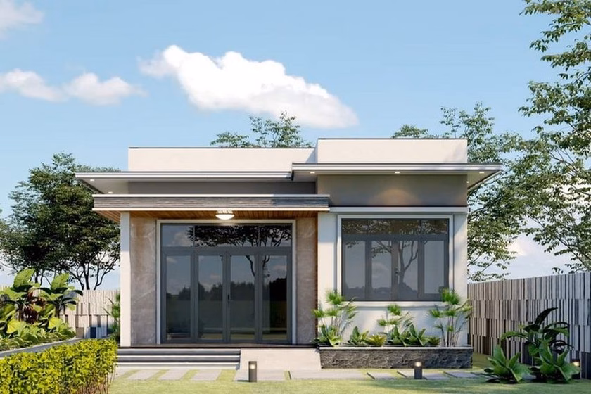 Nhà cấp 4 mái bằng Nhà cấp 4 mái bằng