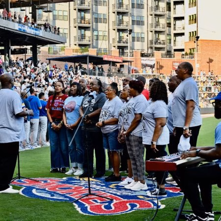 
				Knoxville College Choir, Negro League Night, Covenant Health Park, August 2025
				 