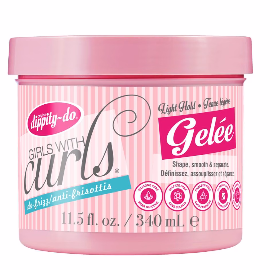 Sản phẩm giúp kiểm soát tóc mái và tạo kiểu mượt mà không xơ rối Girls with Curls Light Hold Gelée