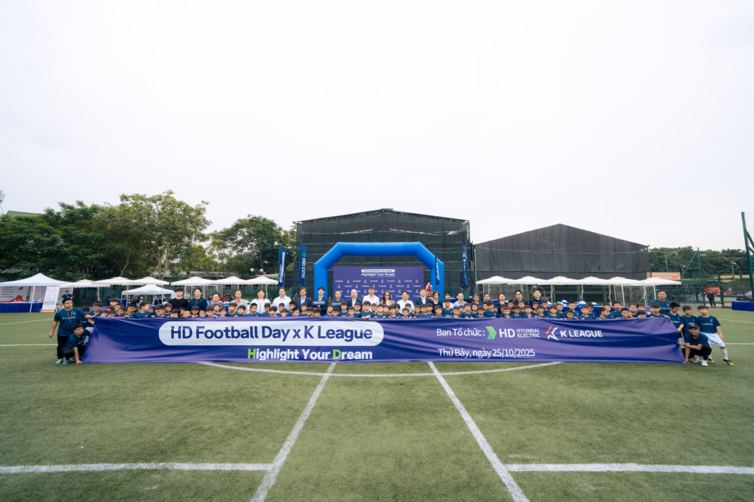 Với thông điệp “Highlight Your Dream” dành cho thế hệ trẻ Việt, chiến dịch “HD Football Day x K Leag