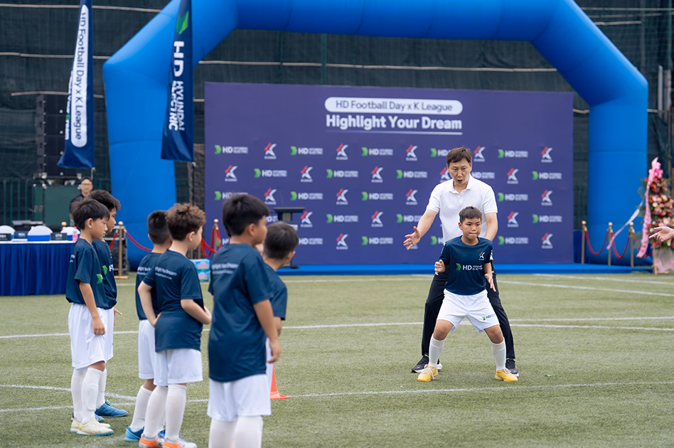 Với thông điệp “Highlight Your Dream” dành cho thế hệ trẻ Việt, chiến dịch “HD Football Day x K Leag