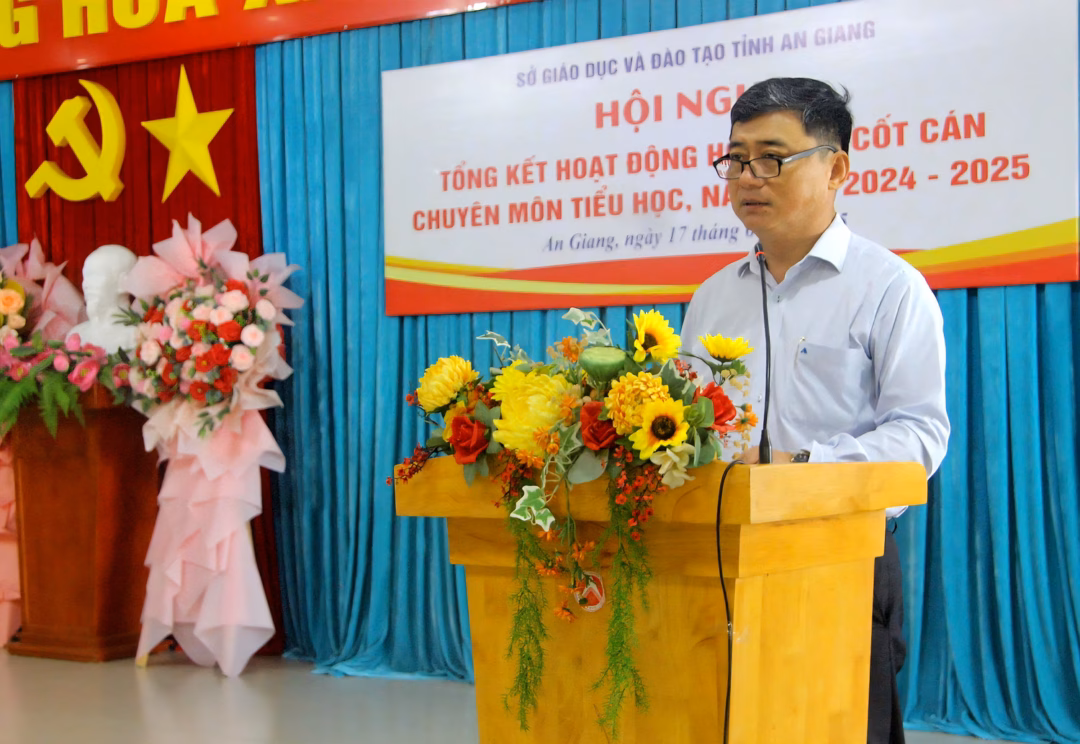 Ông Nguyễn Quốc Khánh phát biểu tại Hội nghị