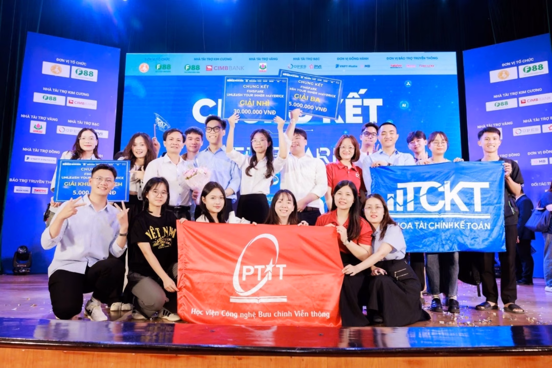 Sinh viên PTIT đạt nhiều giải cao tại cuộc thi Finspark2025