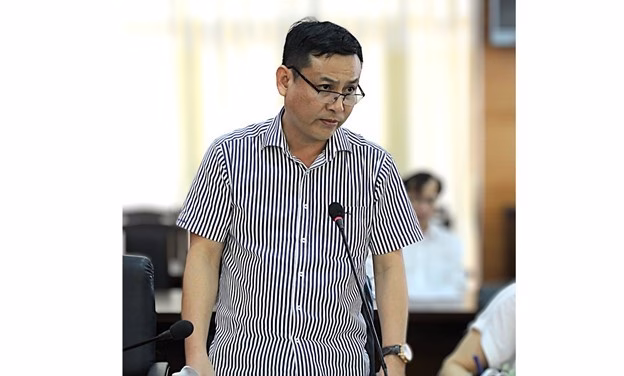 Ông Nguyễn Hoàng Chương thông tin về công tác chuẩn bị cho Kỳ thi tốt nghiệp THPT năm 2025 của Đắk Lắk.