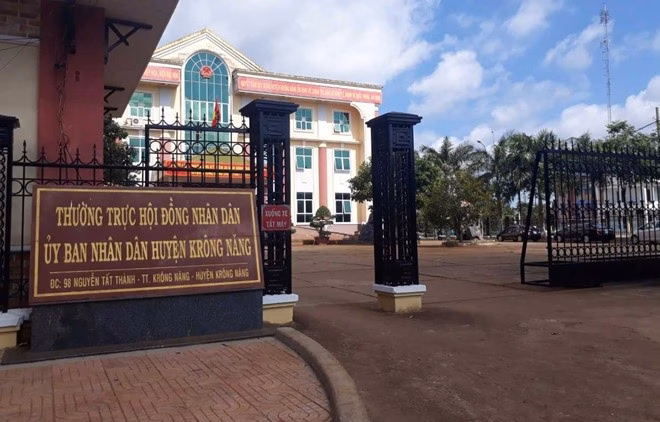 Trụ sở UBND huyện Krông Năng, tỉnh Đắk Lắk
