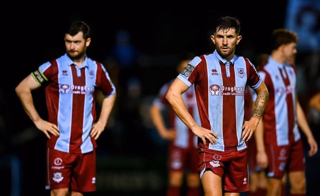 CLB Drogheda United của Ireland đã bị UEFA loại khỏi sân chơi Europa Conference League. CLB Drogheda United của Ireland đã bị UEFA loại khỏi sân chơi Europa Conference League.