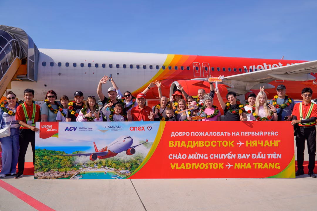 Đường bay thẳng Việt Nam - Nga Vietjet khai trương đường bay thẳng Việt Nam - Nga