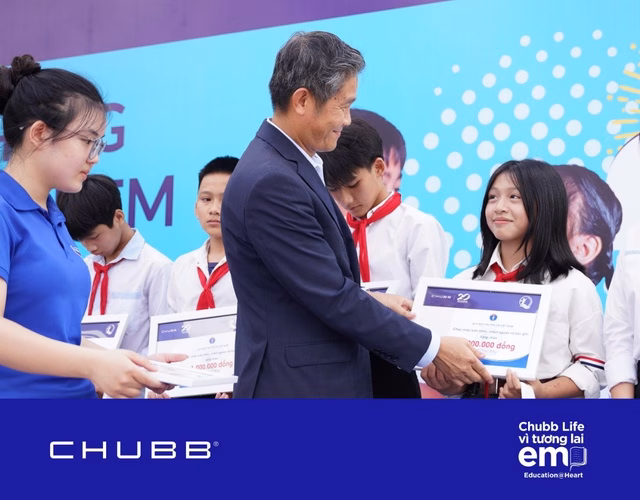 Chubb Life tiếp thêm động lực cho trẻ em khó khăn nhân Tháng Hành động vì trẻ em Chubb Life tiếp thêm động lực cho trẻ em khó khăn nhân Tháng Hành động vì trẻ em