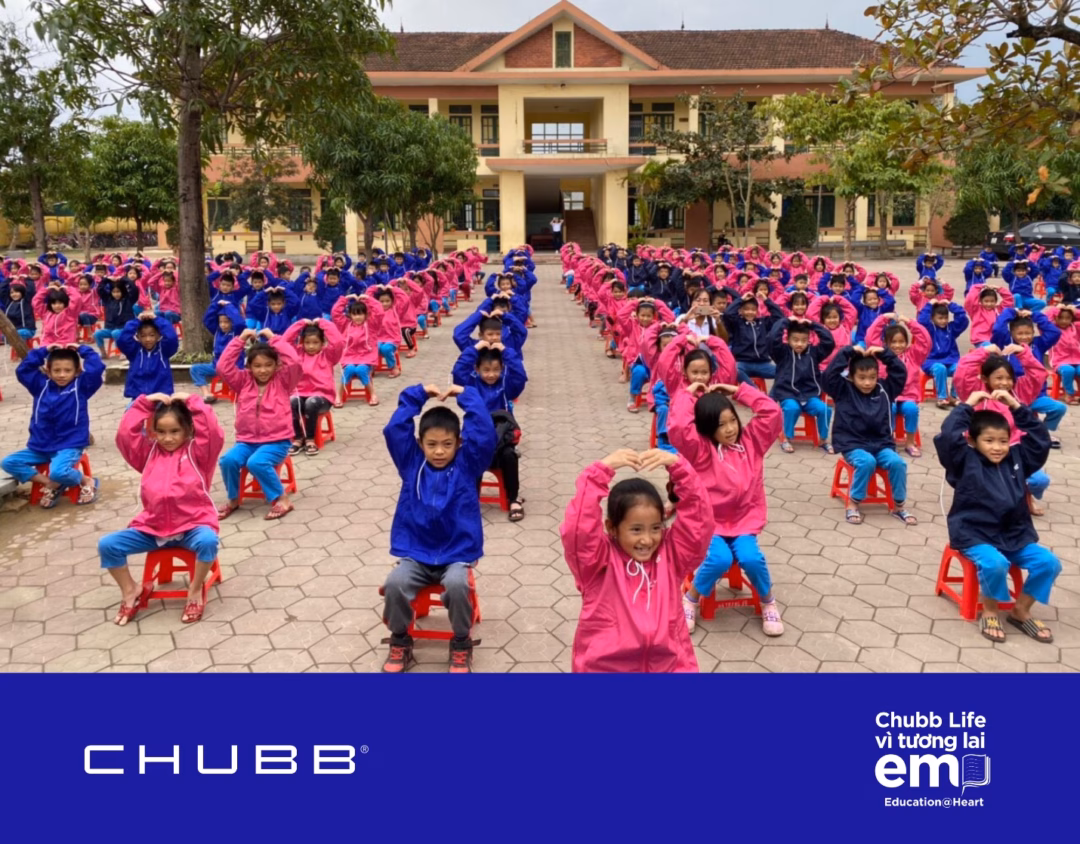 Chubb Life hỗ trợ trẻ em khó khăn Chubb Life hỗ trợ trẻ em khó khăn