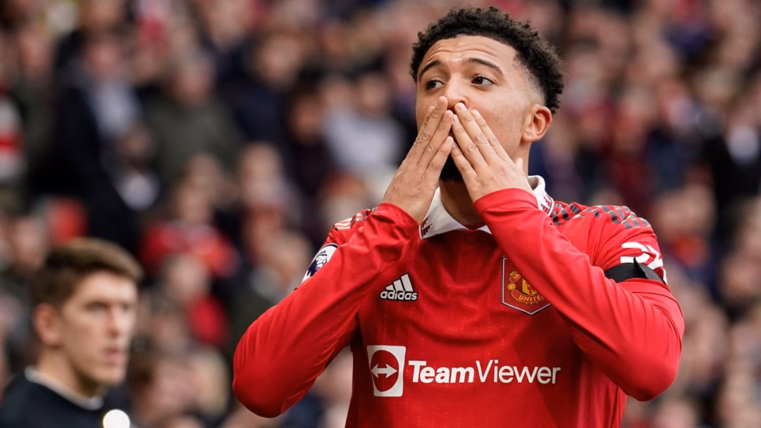 Sancho không thể hiện được nhiều điều trong màu áo Man Utd Sancho trong màu áo Man Utd