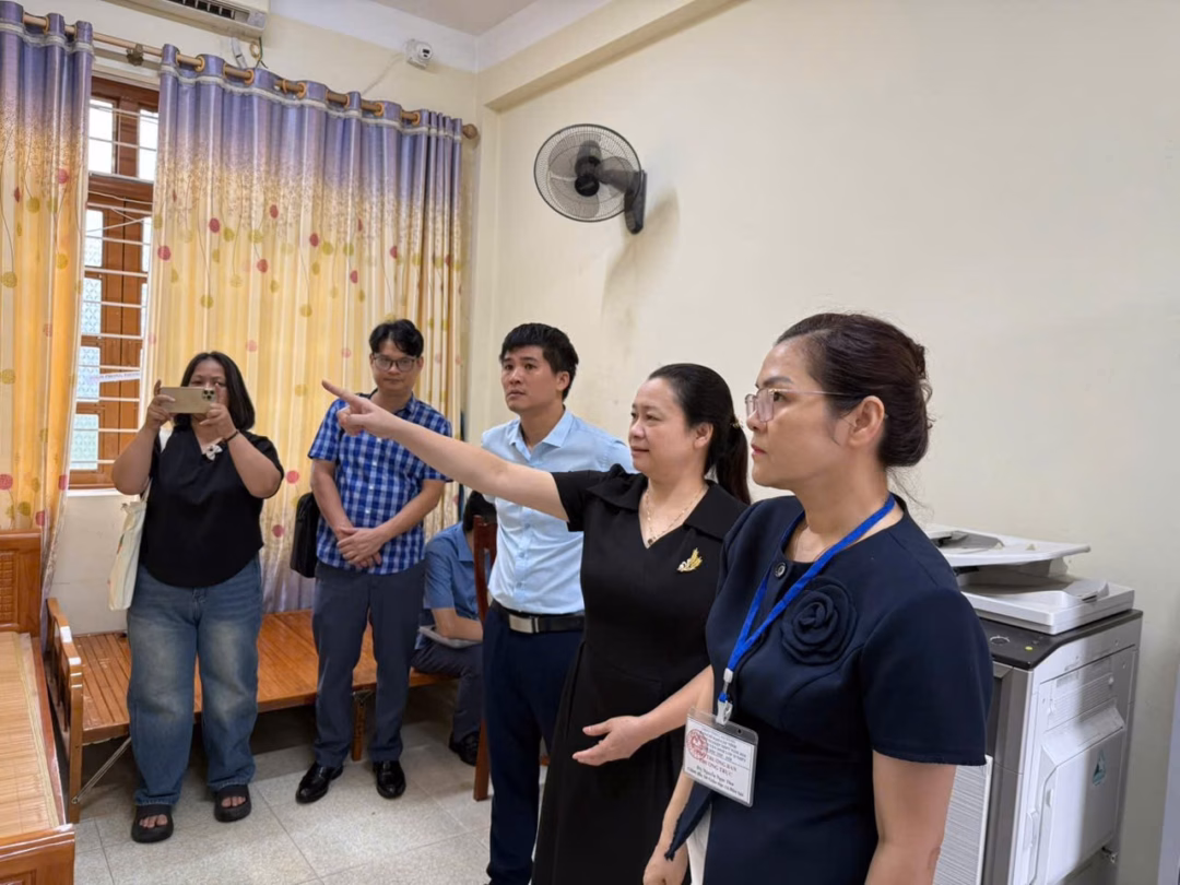 Sở Giáo dục và Đào tạo tỉnh Cao Bằng kiểm tra công tác chuẩn bị cơ sở vật chất điểm thi.