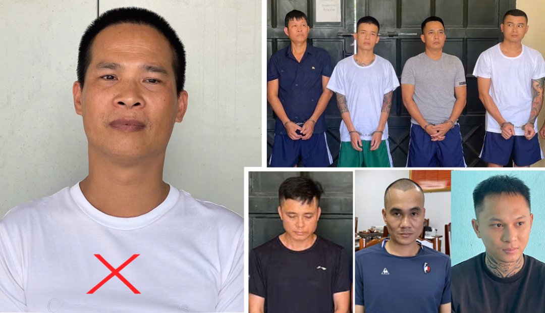 Đối tượng Bùi Quốc Ý (X) và đồng phạm