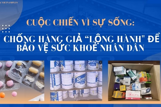 Hàng giả, hàng nhái lấn át thị trường: Thủ tướng ra chỉ đạo gấp Cuộc chiến vì sự sống: Chống hàng giả “lộng hành” để bảo vệ sức khỏe Nhân dân