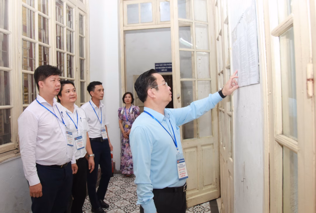 Hà Nội tổ chức thành công công tác thi, tuyển sinh năm 2025 Hà Nội tổ chức thành công công tác thi, tuyển sinh năm 2025