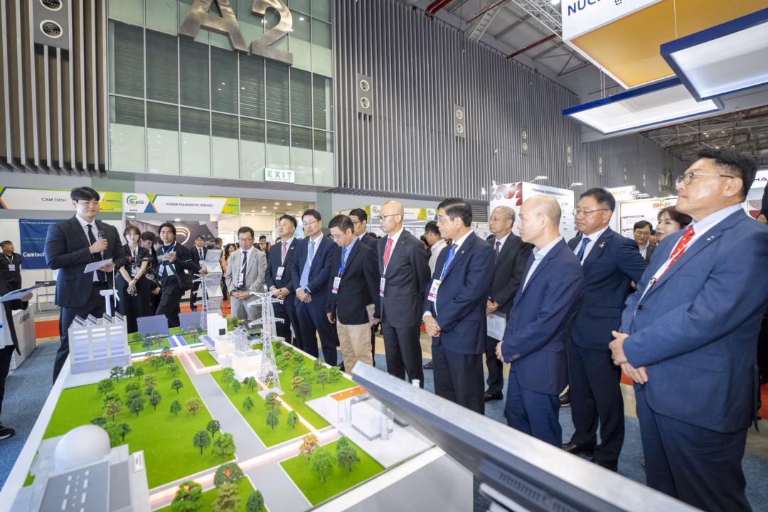 Tập đoàn Điện lực Hàn Quốc tìm kiếm cơ hội hợp tác với Việt Nam trong lĩnh vực năng lượng KEPCO khẳng định vai trò tiên phong trong lĩnh vực năng lượng tại khu vực Đông Nam Á qua sự kiện triển lãm tổ chức tại TP.HCM.
