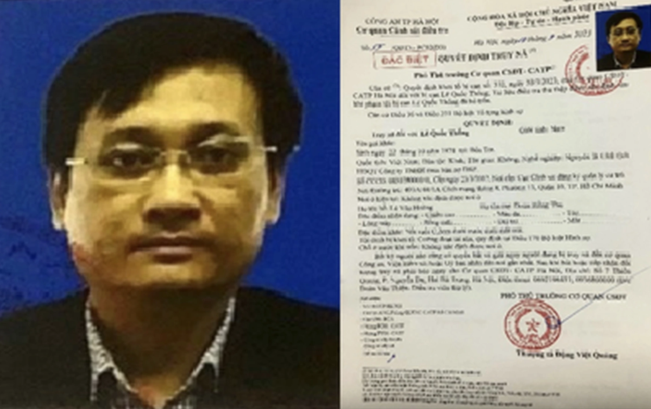 “Tập đoàn” khủng bố điện thoại, ghép ảnh đồi trụy để siết nợ Lê Quốc Thống đang bị truy nã